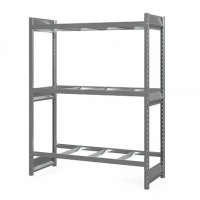 Стеллаж грузовой СГ Ультра (2500х1200х800) 3 яруса, без настила, для шин, дисков, колес