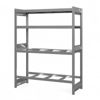 Стеллаж грузовой СГ Ультра (2500х1800х600) 4 яруса, без настила, для шин, дисков, колес