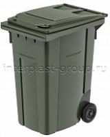 Мусорный контейнер 360 л зеленый