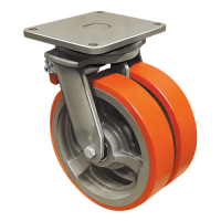 Сдвоенное большегрузное колесо  EW01 VBP 200 F