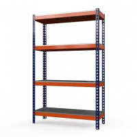 Стеллаж металлический Профи-Т 2500x1845x770 мм. Полки: оцинк. мет. усил. 4 шт.