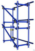 Хомутовые леса серии ЛХ-60