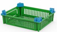 Овощной контейнер 508x406x150 мм, цвет: зеленый