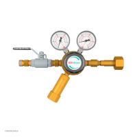 Редуктор рамповый водород/метан GCE CTMH (DRUVA, 300/20 бар, W21,8LH-G3/8LH, шаровой кран)