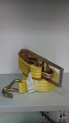 Ремень стяжной с крюками BARA-RUS 3,5/7,0 (7,0/14,0) 75мм х 6м