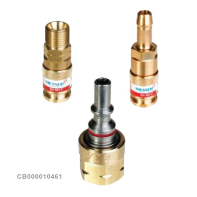 Соединение быстроразъём. (6,3 мм, правая, кислород, 0463300), MESSER