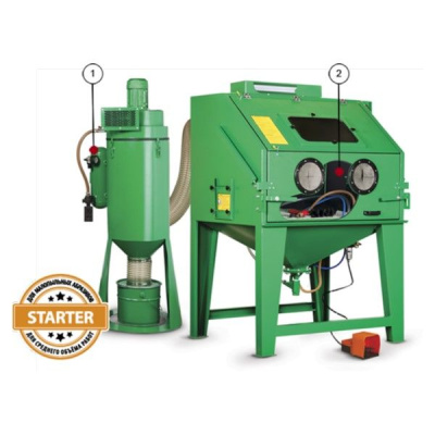 Кабина абразив. ECO-120SF эжектор.типа