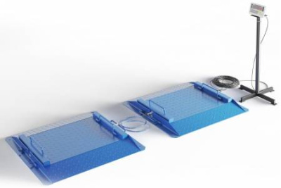 ИСТОК 20-2П/10 (ГосРеестр) - Автомобильные электронные весы переносные поосного взвешивания