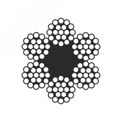 Канат стальной ГОСТ 2688-80 25,5 мм.