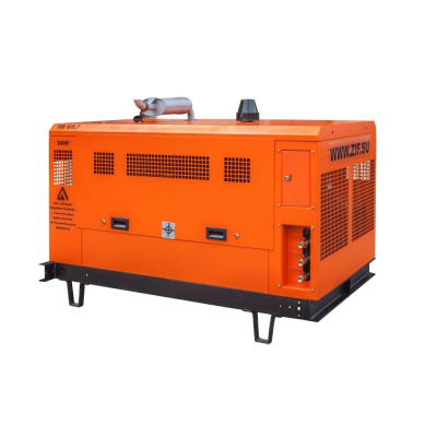 Компрессор ЗИФ-ПВ-8/1,5 на прицепе